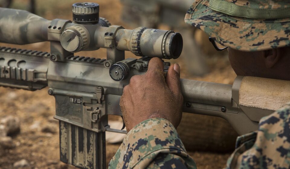 marines, sniper, rifle, aiming, scope, weapon, sniper, sniper, sniper, sniper, sniper, scope