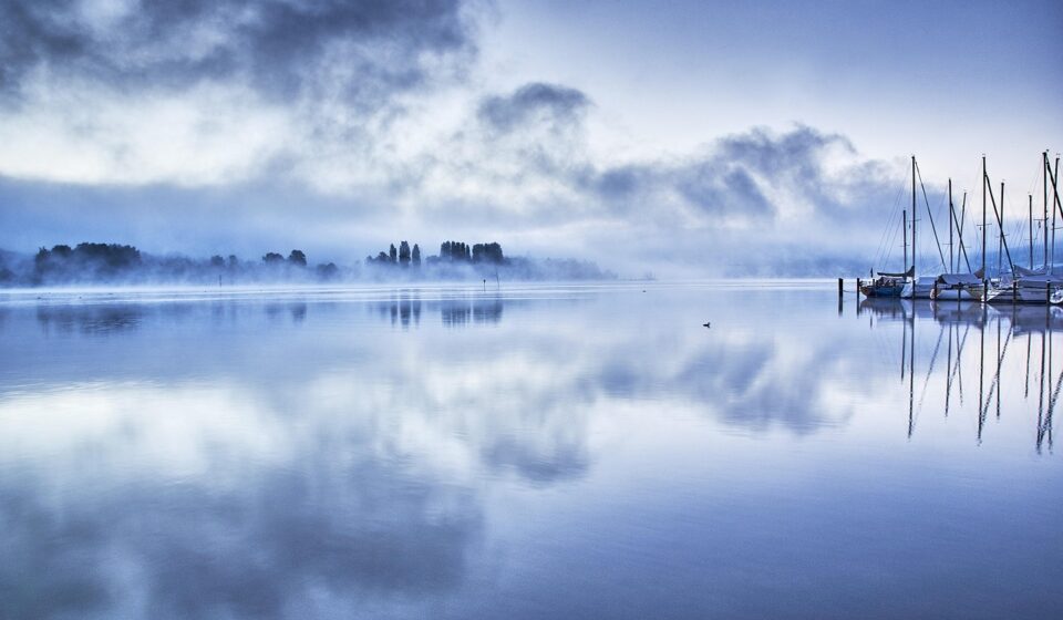 blue, lake, lake constance, nature, water, landscape, atmospheric, clouds, calm waters, reflection, water reflection, mirroring, boats, lake, lake, lake, lake, lake