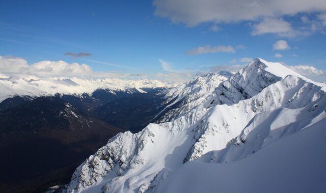 mountains, snow, vertex, landscape, winter, cold, nature, mountain
