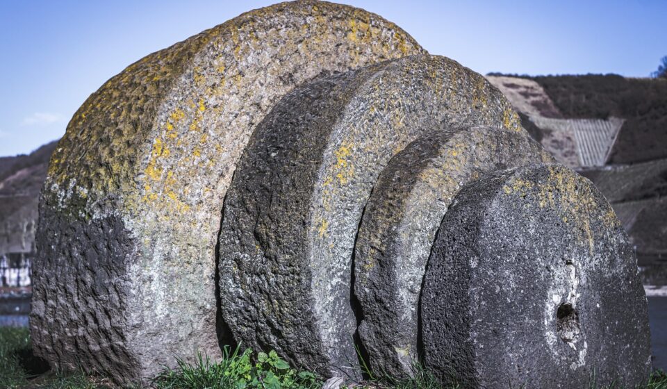 millstone, stone, old, weathered, mill, manufacturing, warehouse, round, basalt, millstone, millstone, millstone, millstone, millstone