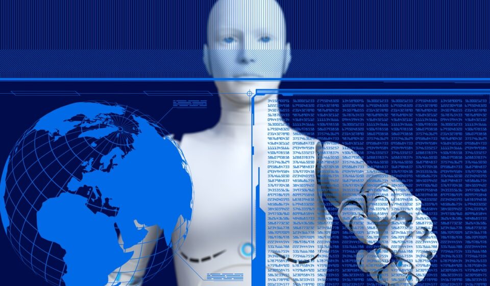 robot, cyborg, futuristic, android, cybernetics, intelligence, blue robot, robot, robot, robot, robot, robot
