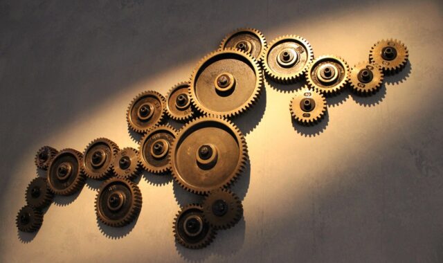 gears, factory, industry, industrial, mechanical, machinery, metal, equipment, machine, tools, steam, engineering, manufacturing, gear, mechanism, engine, production, technology, transmission, brown tools