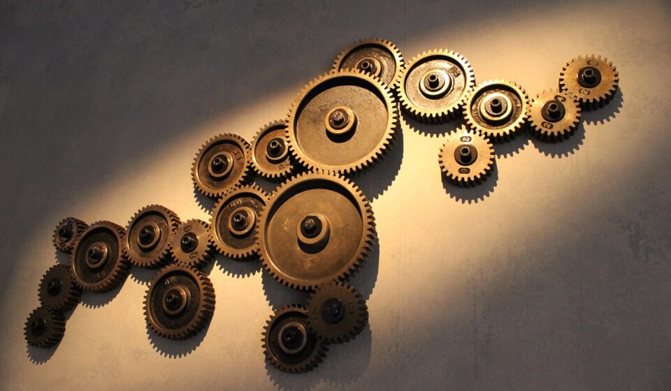 gears, factory, industry, industrial, mechanical, machinery, metal, equipment, machine, tools, steam, engineering, manufacturing, gear, mechanism, engine, production, technology, transmission, brown tools