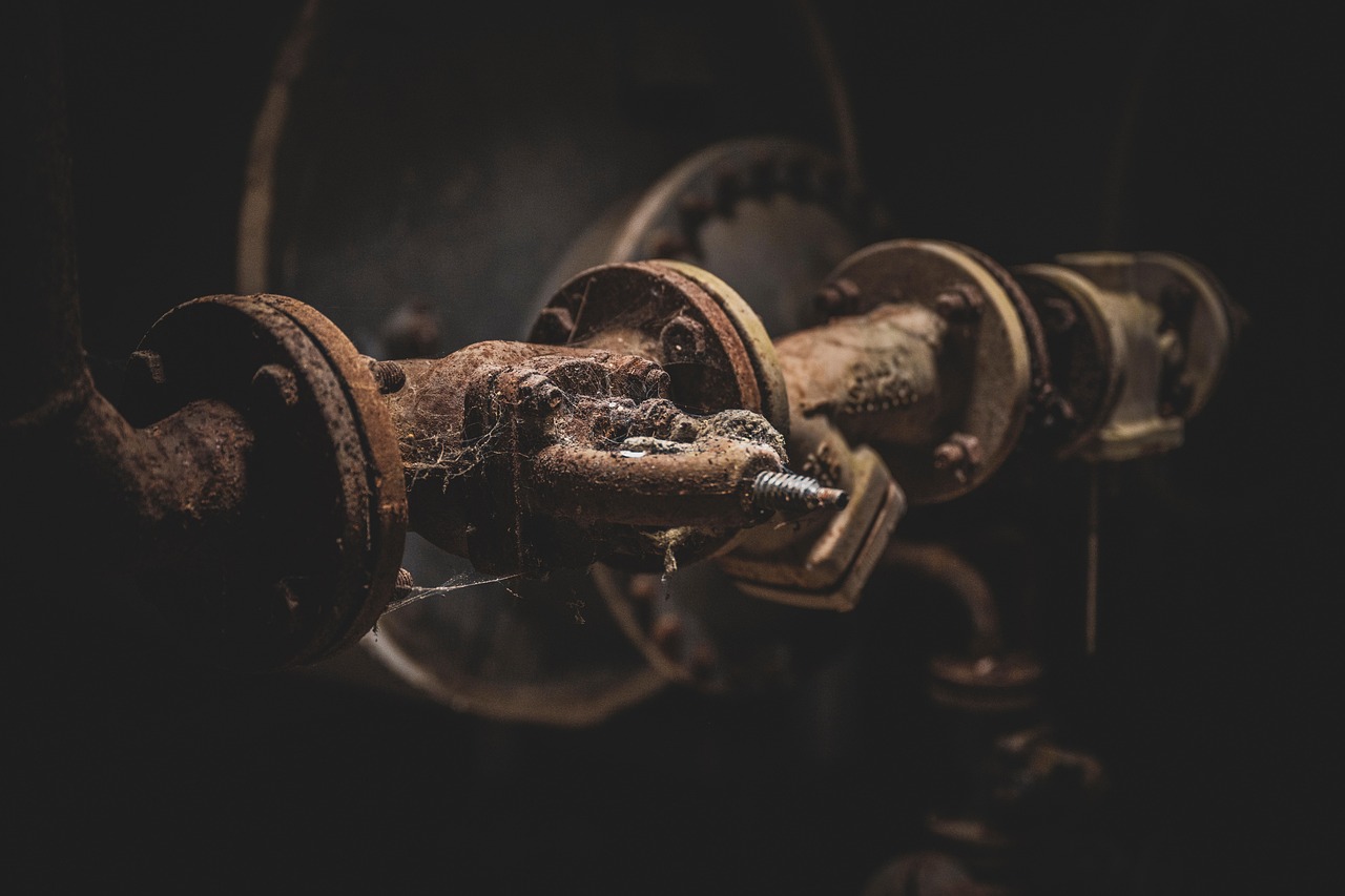 machine, industry, factory, power plant, dirty, old, abandoned, destruction, outdated, lost place, dusty, dirt