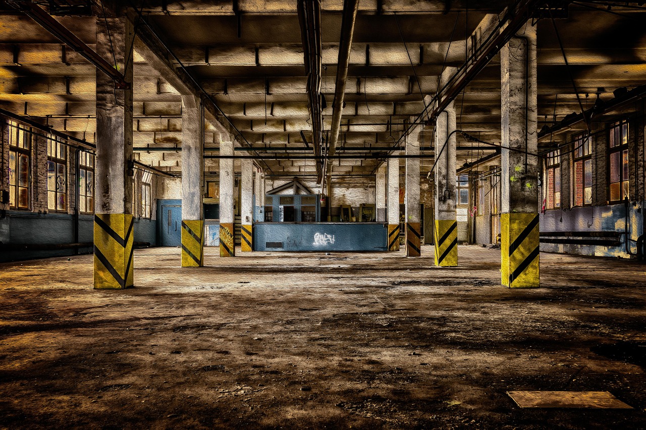 factory, hall, abandoned, ruin, pillars, factory hall, factory building, old factory, dilapidated, industrial plant, underground, abandoned place, lost places, urbex, factory, factory, factory, factory, factory, hall, abandoned