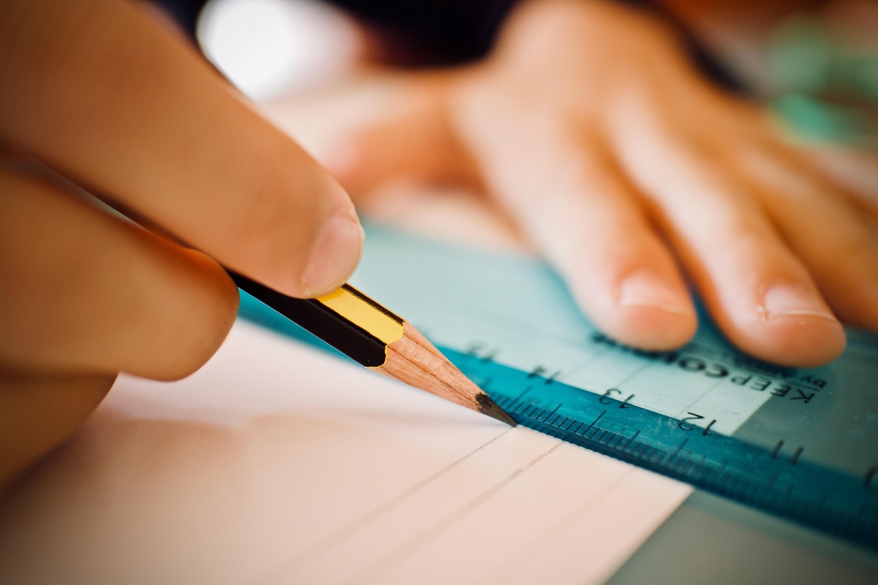 pencil, ruler, school, creative, drawing, work, writing desk, education, formation, hand, student, paper, lines, child, precision, ruler, ruler, ruler, ruler, ruler