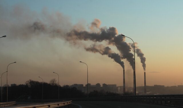 factory, smoke, emissions, road, emissions, emissions, emissions, emissions, emissions