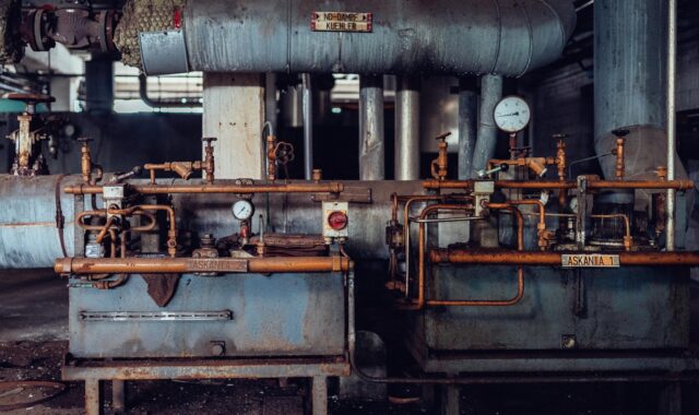 industrial plant, factory, abandoned factory, lost places, abandoned industrial plant